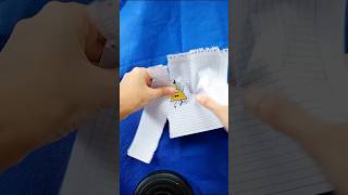 Bill Cipher paper magic trick 🪄viralvideo gravityfalls disney billcipher magic [upl. by Bunni]