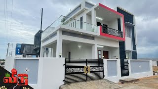 35 லட்சத்தில் இப்படி ஒரு வீடா  4BHK Duplex House Including Interior and Landscaping  Veedu 417 [upl. by Sacul921]