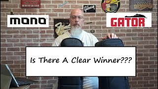 Comparison Gator vs Mono Dual Guitar Gig Bags [upl. by Aitahs59]