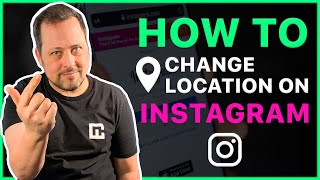 How to change location on Instagram  Instagram VPN tutorial [upl. by Llednohs]