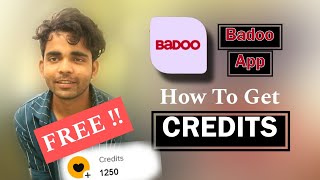 Badoo app FREE Credits way to Get free Badoo app Credits or Coins [upl. by Airam]