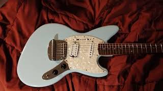 I bought a fender Jagstang for 600 the idea was created by Kurt Cobain [upl. by Eniluqaj]