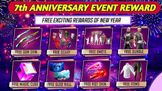 7th Anniversary Event Free Fire Ob45 🥳 Free Fire New Event  Ff New Event  FF 7th Anniversary 2024 [upl. by Doley]