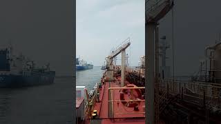 Unberthing from Jetty II PMB Pertamina Tg Priok Jakarta Indonesia [upl. by Grados144]