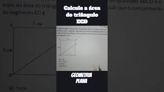 Questão de geometria área [upl. by Ik]