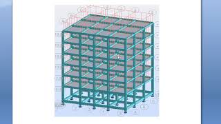 calcul sismique dun bâtiment  analyse modale  RPS 2011 utilisation de ROBOT [upl. by Nodnalb768]