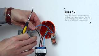 Relay Switch Installation  Fibaro  ZWave [upl. by Mohl404]