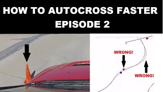 How to Autocross Faster  Ep 2  Slaloms Will Make or Break You Do This to Win [upl. by Christie]