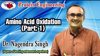 Amino Acids Oxidation Part1  Urea Cycle and Regulation  Dr Nagendra Singh  PENS62 [upl. by Harriott]