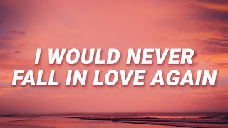 Stephen Sanchez  I would never fall in love again Until I Found You Lyrics [upl. by Notloc472]