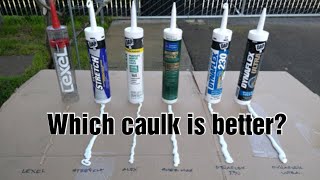 Caulking 101  Caulking tips What you use matters [upl. by Nnorahs]