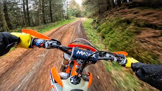 Best Enduro Ride Of The Year Goon Riding Wide Open Trails amp Deep Mud [upl. by Schramke]