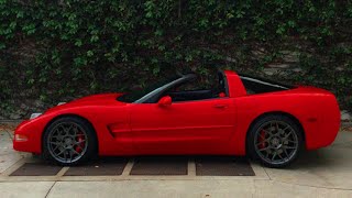 Matts C5 Corvette  New Wheels  One Take [upl. by Ttirrej]