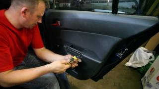 Astra Vauxhall Opel Astra H Disassembly door [upl. by Marolda897]