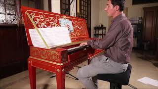 Domenico Scarlatti Sonata K 30 fugue in G minor Giovanni Paganelli clavichord [upl. by Avraham]