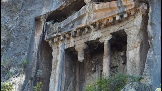 Fethiye’s Rock Tombs Turkey [upl. by Eanom]