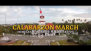 2021 CALABARZON MARCH  CALABARZON HYMN  Official Hymn of Region 4A  UPDATED LYRICS [upl. by Kiryt]