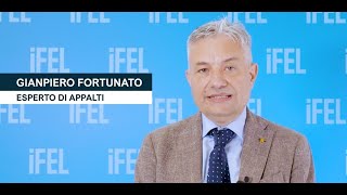 quotLespertə IFEL rispondequot  Gianpiero Fortunato esperto di appalti racconta il servizio [upl. by Dolora268]