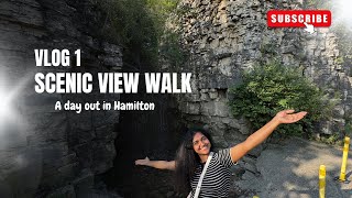 My first vlog is here  A day out in Hamilton  Scenic View Walk in Hamilton  Exploring new place [upl. by Earaj]