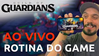 GUILD of GUARDIANS GAMEPLAY BATE PAPO PERGUNTAS e RESPOSTAS AO VIVO [upl. by Sigrid]