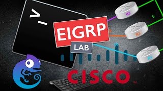 CCNA RampS  Curso completo  AULA 26  EIGRP LAB [upl. by Lamok]