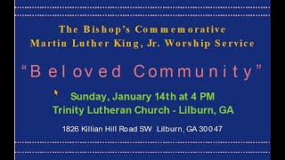 The Bishops Commemorative Martin Luther King Jr Worship Service [upl. by Peoples]