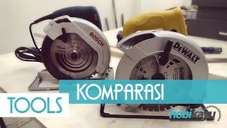 Komparasi Dewalt DWE561 vs Bosch GKS 7000 Circular Saw [upl. by Nicolle]