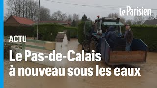 Inondations  le PasdeCalais en vigilance rouge [upl. by Ena]