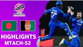 Bangladesh Vs Afghanistan ICC World Cup 2024  BAN vs AFG Match Highlights [upl. by Malim]