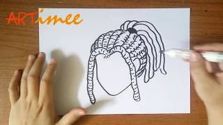 How to Draw Dreads [upl. by Tilagram137]