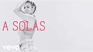 Karol G  A Solas Official Lyric Video [upl. by Burrow]