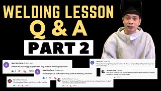 Pinoy Welding Lesson Question and Answer PART 2  PINOY WELDING [upl. by Aieki555]