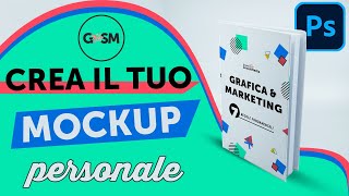 Come creare mockup di un libro con Photoshop [upl. by Leilah]