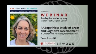 RASopathies Study of Brain and Cognitive Development in Children with Noonan syndrome and NF1 [upl. by Kim]