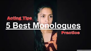 5 Best Monologues In Hindi  Monologues Examples  Monologues For Auditions  Rkz Theatre [upl. by Kowalski]