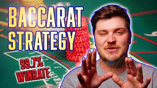 Baccarat Strategy How to Win at Baccarat with 997 Winrate [upl. by Eniamsaj]