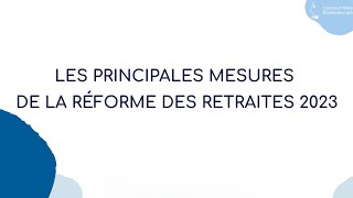 Tout comprendre de la nouvelle réforme des retraites 2023 [upl. by Jamison]