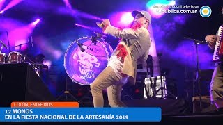 Show Completo 12 Monos en la Fiesta Nacional de la Artesanía 2019  Colón Entre Ríos [upl. by Alcott]