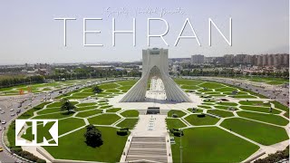 Stunning Aerial Views of Tehran  The City You Have to See to Believe [upl. by Nyvek]