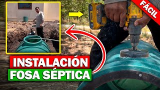 💥 INSTALACIÓN DE FOSA SEPTICA DETALLADO ✅APRENDE A INSTALAR una FOSA SÉPTICA FÁCIL [upl. by Trudie]