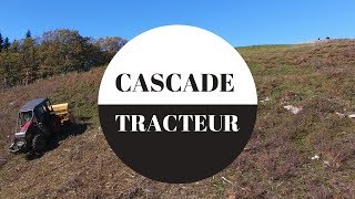 Cascade en tracteur [upl. by Fenny]