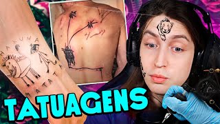 TATUAGENS QUE SÃO PROFUNDAS DEMAIS PRA PESSOAS RASAS  Felca é Coisa Nossa [upl. by Mosenthal42]