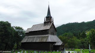 Norway  Kaupanger stavkirke stave church [upl. by Euqirrne]