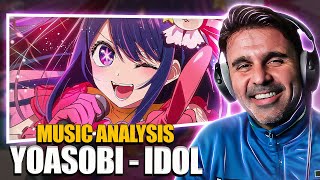 MUSIC DIRECTOR REACTS  YOASOBI「アイドル」Oshi no Ko OP [upl. by Neirod]