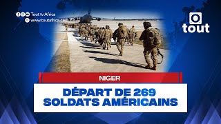 Niger Départ de 269 soldats américains [upl. by Malia]