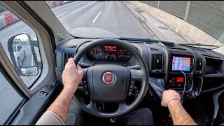 2024 Fiat Ducato 22 140HP 0100 POV Test Drive 1912 Joe Black [upl. by Aihtiekal]