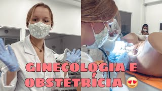 MEDVLOG AULA PRÁTICA DE GINECOLOGIA E OBSTETRÍCIA aprendi a fazer o preventivo [upl. by Hui433]