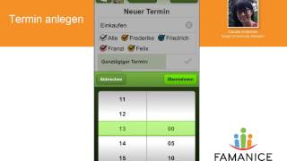 So funktioniert der Familienkalender in der FAMANICEApp [upl. by Iphlgenia573]