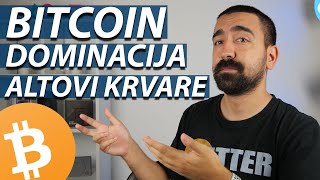 BITCOIN DOMINACIJA RASTE  DOBRE VESTI ZA COINBASE [upl. by Adnirak866]