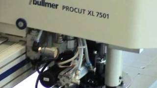 Bullmer Multi ply cnc cutting machine for textiles and composites [upl. by Arutak284]